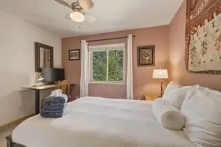 Bedroom 3 — full bed with a trundle underneath.